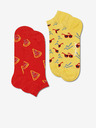 Happy Socks Pizza Slice Zokni, 2 pár