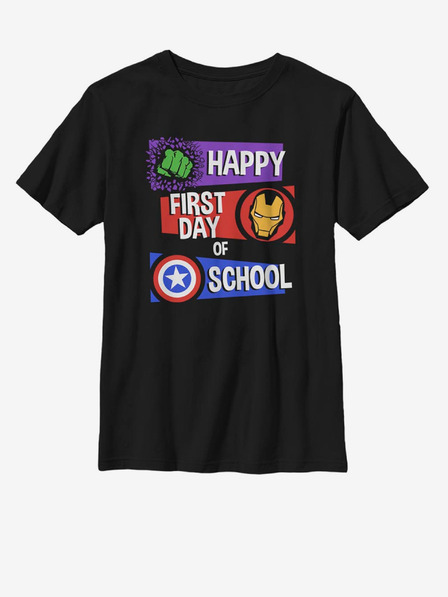 ZOOT.Fan Marvel Happy First Day Of School Gyerek Póló