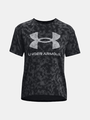 Under Armour UA Logo AopHeavyweight SS Póló